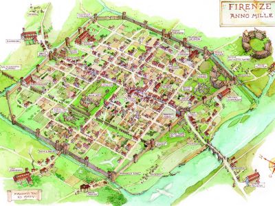 Firenze nell'anno 1000 - 1a parte