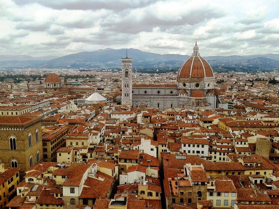 Views of Florence from the top